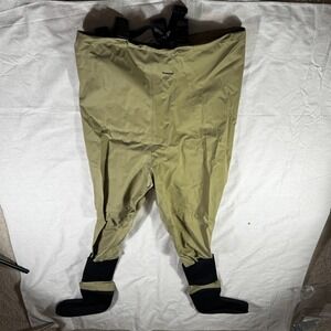 Hodgman Lakestream Lite Breathable Neoprene Nylon Chest Waders Mens Size XL NEW